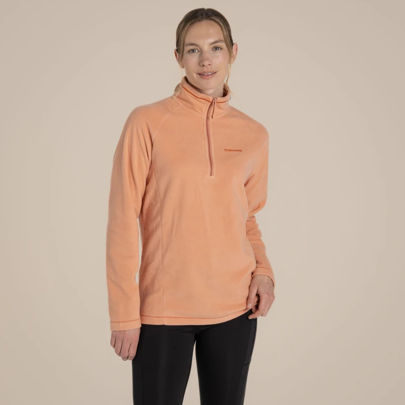 Image of Craghoppers Insulated 'Miska' Half-Zip Fleece Terracotta