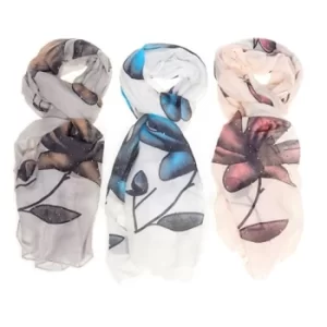 Image of Studded Flowers Pretty Scarf