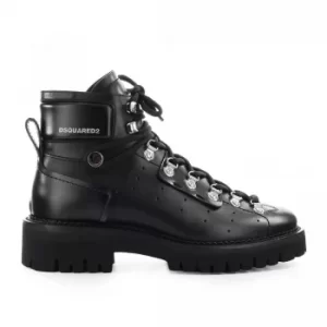 image of DSQUARED2 Amphibians Men Black Pelle