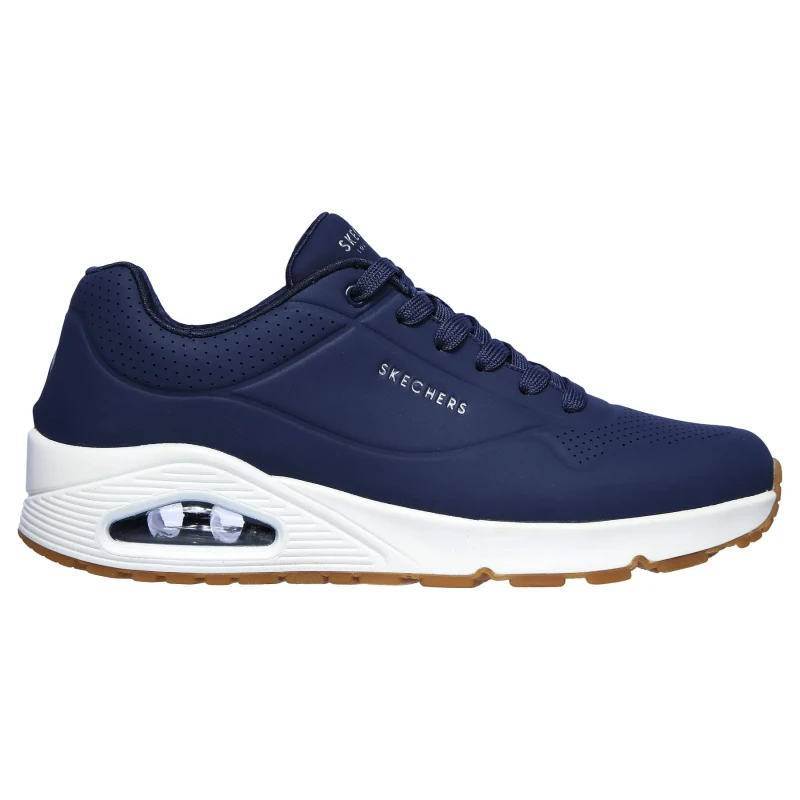 Image of Trainers Skechers Unostand On Air Bleu Male 40