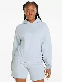 Image of Puma Loungewear 7" Shorts Suit - Ice, Ice, Size L, Women