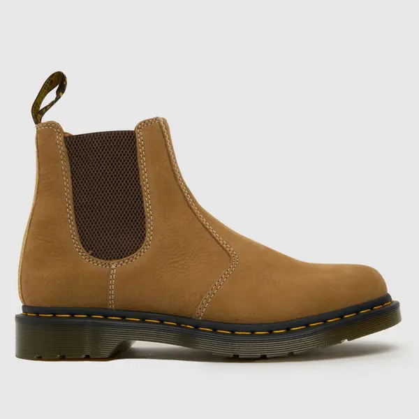 Image of Dr Martens Savannah Tan — Tumbled Nubuck 2976 Leather Chelsea Boots