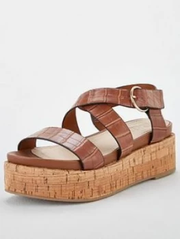 Office Minka Wedge Sandal - Tan