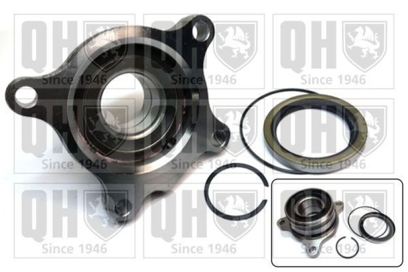 Image of QUINTON HAZELL Wheel bearing kit QUINTON HAZELL QWB1504