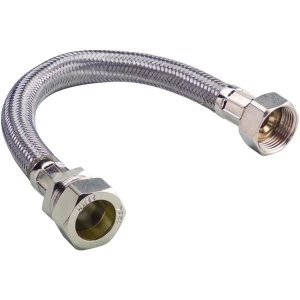 Image of Wickes Flexible Tap Connector - 15 x 19 x 500mm