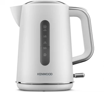 image of Kenwood Abbey Lux ZJP05.COWH Jug Kettle - Matte White & Chrome, White