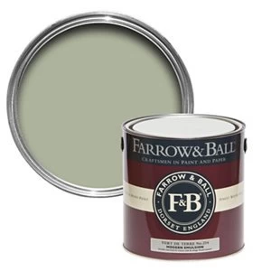 image of Farrow & Ball Modern Vert de terre No. 234 Matt Emulsion Paint 2.5L