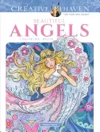 image of creative haven beautiful angels coloring book