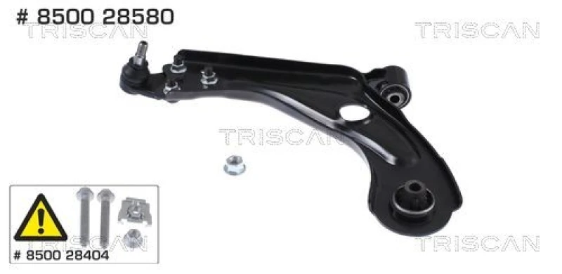 Image of TRISCAN Suspension arm TRISCAN 8500 28580