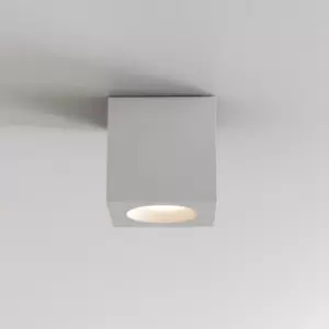 Image of Kos Square Ii Outdoor Flush Wall Downlight Matt White IP65, GU10