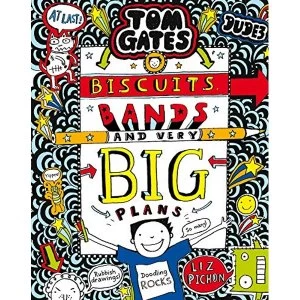 Image of Tom Gates Biscuits Bands and Very Big Plans by Liz Pichon (Paperback, 2019)