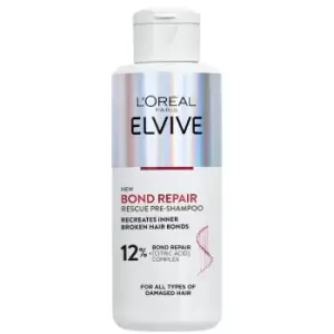 image of LOreal Paris Elvive Bond Repair Pre-Shampoo Treatment 200ml