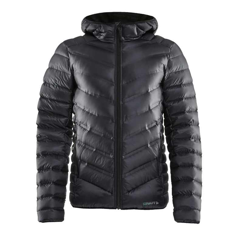 Image of Craft CRAFT Men Lightweight Down Jacket in Black Size: Small Black S Male 5063377073102