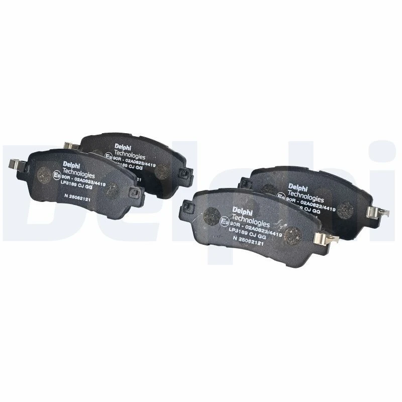 Image of DELPHI Brake pad set DELPHI LP3189