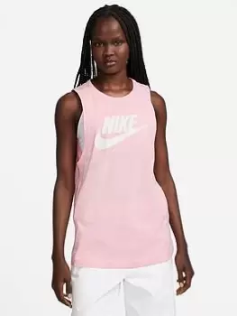 Image of Nike Futura Muscle Tank Top - Pink, Size L, Women