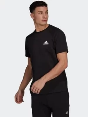 Image of adidas Designed For Gameday T-Shirt, Black Size M Men