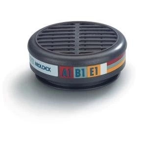 Image of Moldex 8200 Abe1 Filter Grey Ref M8200 Pair Up to 3 Day Leadtime