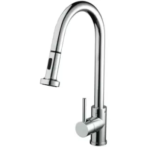 image of Bristan - Apricot Mono Kitchen Sink Mixer Tap Pull-Out Spray - Chrome