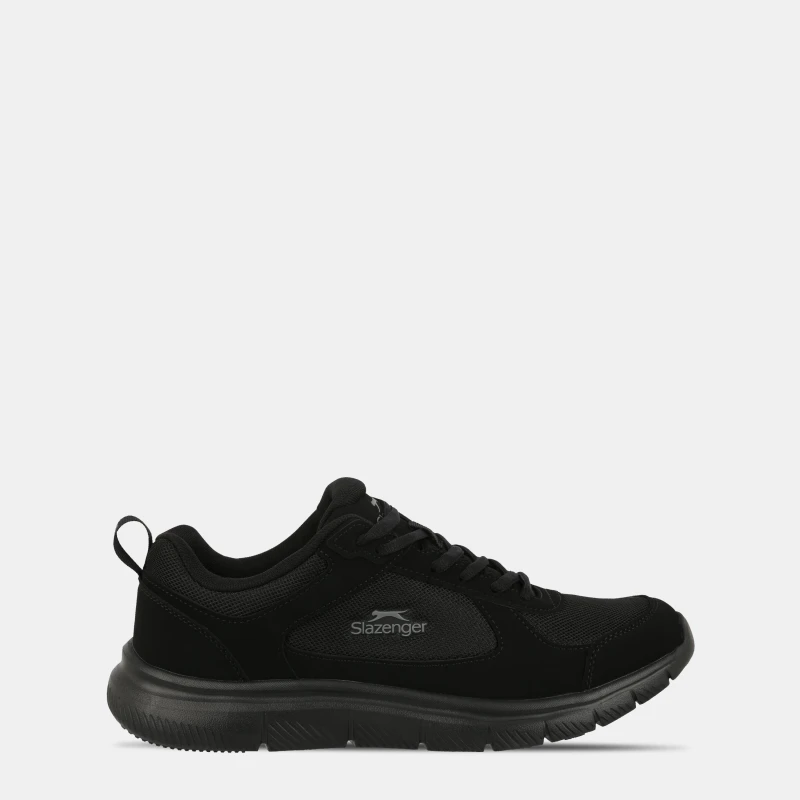 Image of Slazenger Force Mesh Mens Trainers Runners 7 (41) Black 12147940270