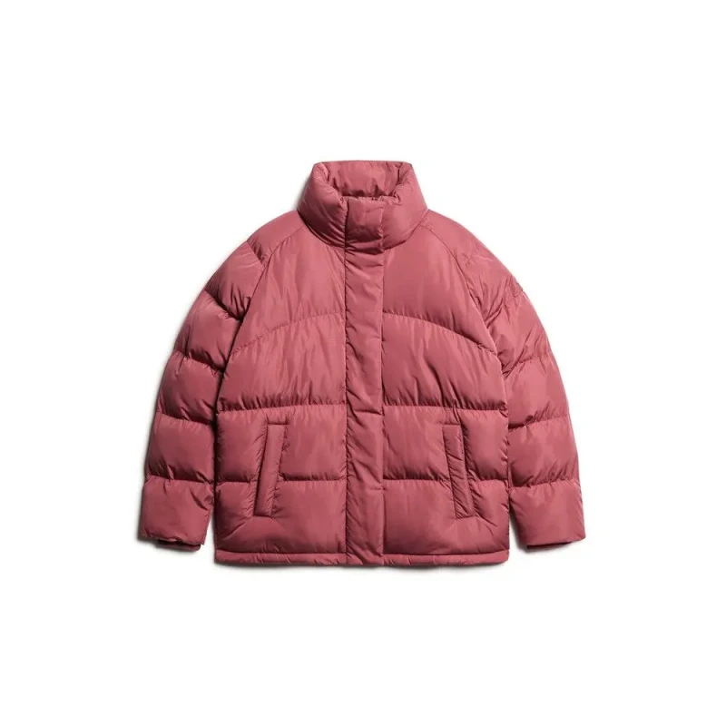 Image of Superdry Womens mid-length down jacket Superdry Rose Female L