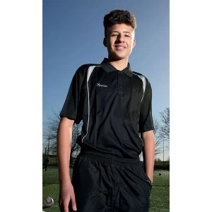 Image of Precision Ultimate Moisture Management Polo Black/Silver 26-28