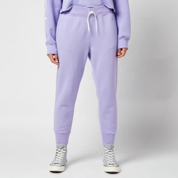 image of Polo Ralph Lauren Womens Logo Sweatpants - Cruise Lavender - L