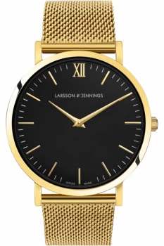 image of Unisex Larsson & Jennings Lugano 40mm Watch LGN40-CMGLD-C-Q-P-GB-O