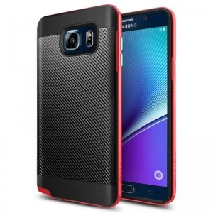Image of Spigen Samsung Galaxy Note 5 Case Neo Hybrid Carbon - Dante Red