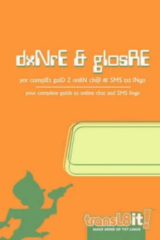 Image of Transl8it Dxnre and Glosre by Dan Wilton Paperback