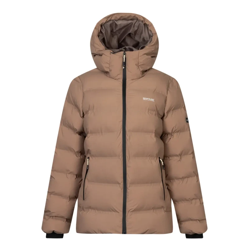 Image of Womens Thermal Puffer Jacket Regatta Altoro Marron Female 44
