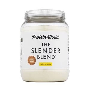 image of Protein World Slender Blend Salted Caramel Powder 600g