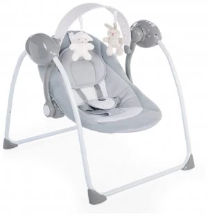 image of Chicco Relax and Play Swing - Cool Grey