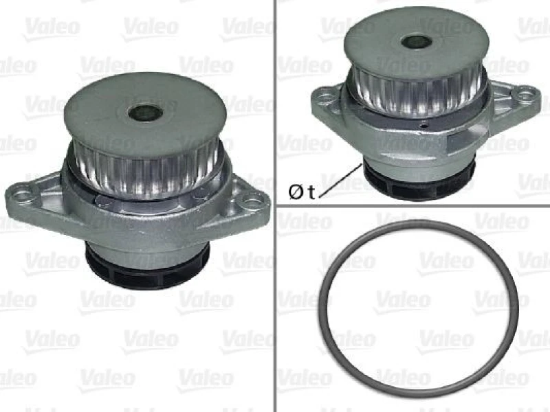 Image of Water pump VALEO 506706