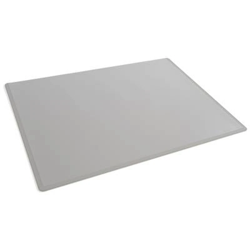 Image of Durable Clear Overlay Non-Slip Desk Mat Notes Protector Pad - 65x50cm - Grey Grey unisex