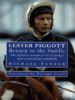 Image of Lester Piggott by Michael Tanner Paperback