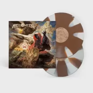 Image of Helloween Helloween - White/Brown Propeller Vinyl - Sealed 2022 German 2-LP vinyl set NBT4858-7