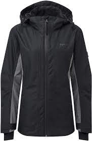 Image of Tog 24 Black/Grey Marl Piper Waterproof Insulated Ski Jacket - 8 - multicoloured