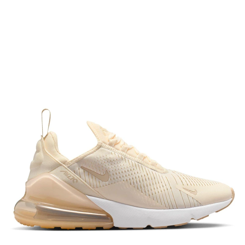 Image of Nike Air Max 270 Ladies Trainers Sand/Gold female 4 (37.5)