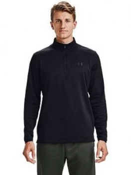 Image of Urban Armor Gear Fleece 1/2 Zip, Black, Size XL, Men