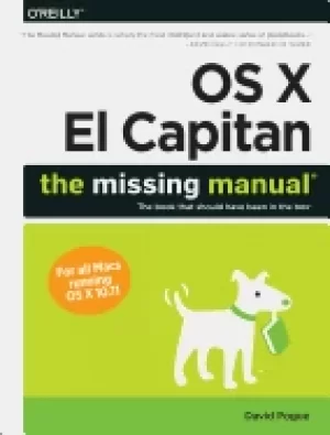 Image of os x el capitan the missing manual