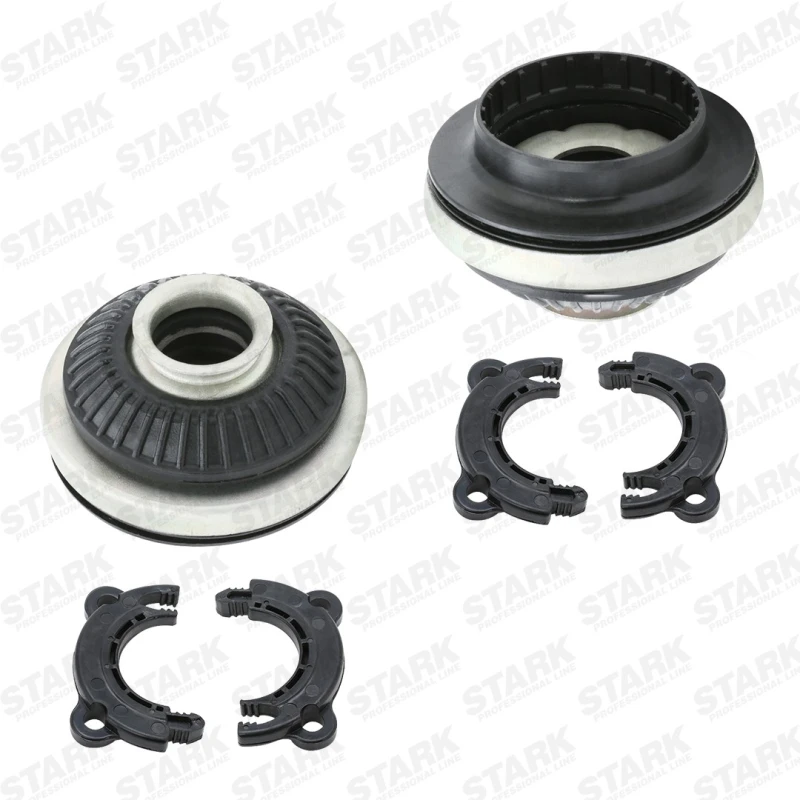 Image of STARK SKSS-0670425 Top strut mount Front Axle, with bearing(s) Suspension Strut Support Bearing (1180)