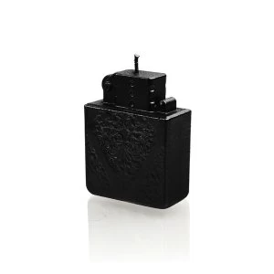 Image of Black Metallic Lighter Candle