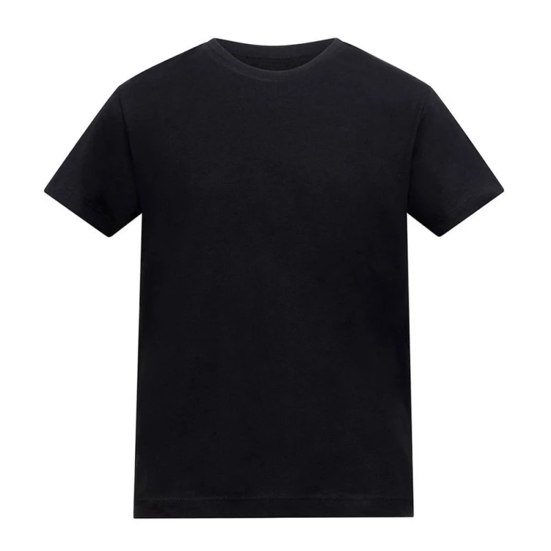 Image of Awdis RW11091 boys's Children's T shirt in Black