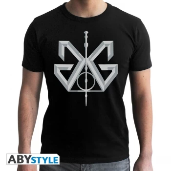Image of Fantastic Beasts - Grindelwald Mens Large T-Shirt - Black