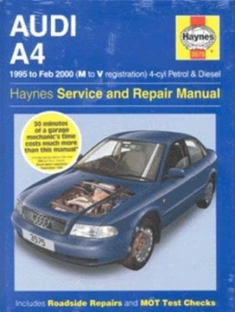 Image of Audi A4 Service and Repair Manual by A. K Legg and Spencer Drayton Hardback