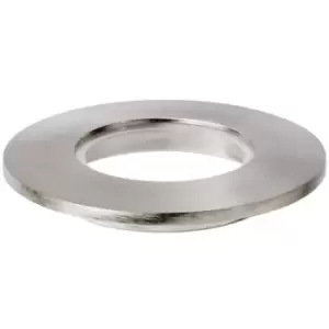 Image of Aurora Enlite E8 Fixed IP65 Aluminium Downlight Bezel - Satin Nickel - EN-BZE8SN