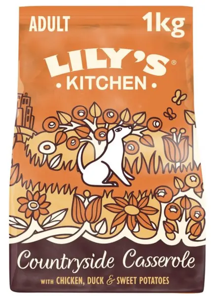 image of Lily's Kitchen Chicken & Duck Dry Dog Food 1kg