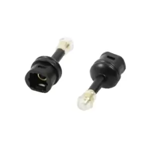 LogiLink CA1014 cable gender changer Toslink 3.5mm Mini Toslink Black