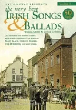 Image of very best irish songs and ballads volume 3 words music and guitar chords