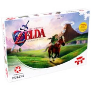 image of 1000 Piece Jigsaw Puzzle - The Legend of Zelda Ocarina of Time Edition